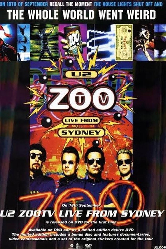 U2: Zoo TV Live from Sydney