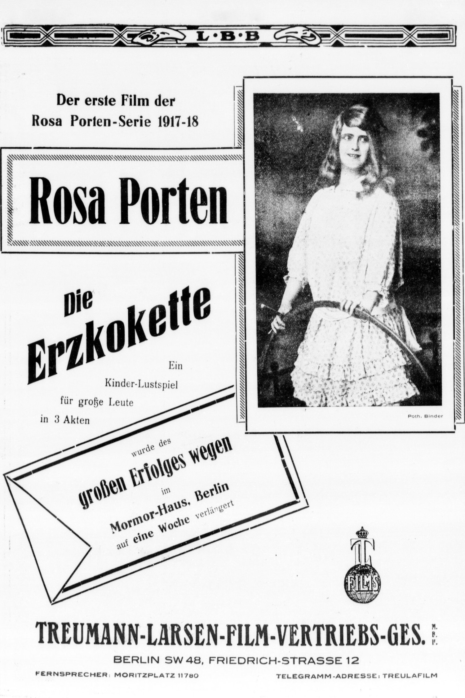 Закоренелая кокетка (1917)