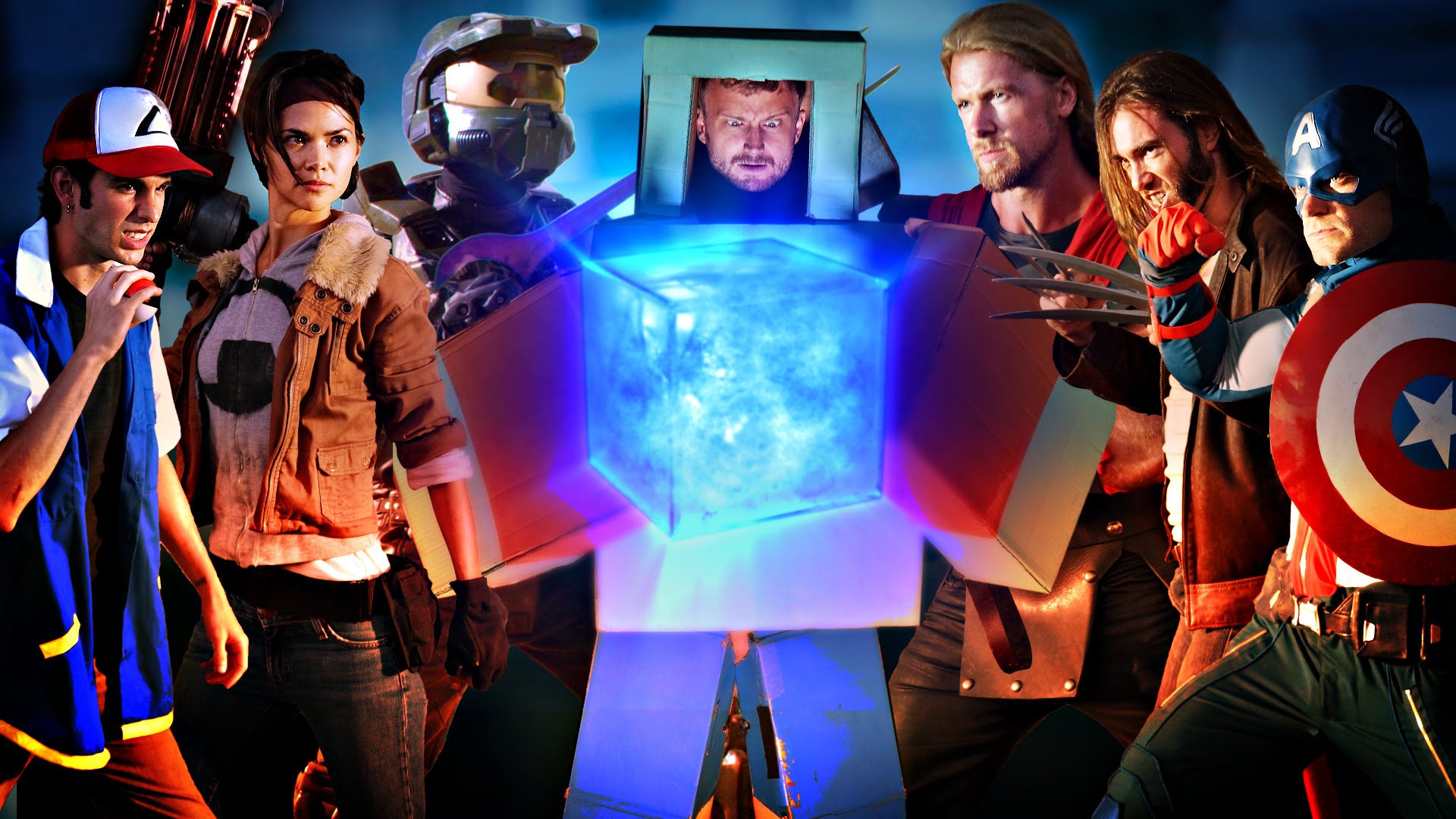 Super Heroes vs. Game Heroes