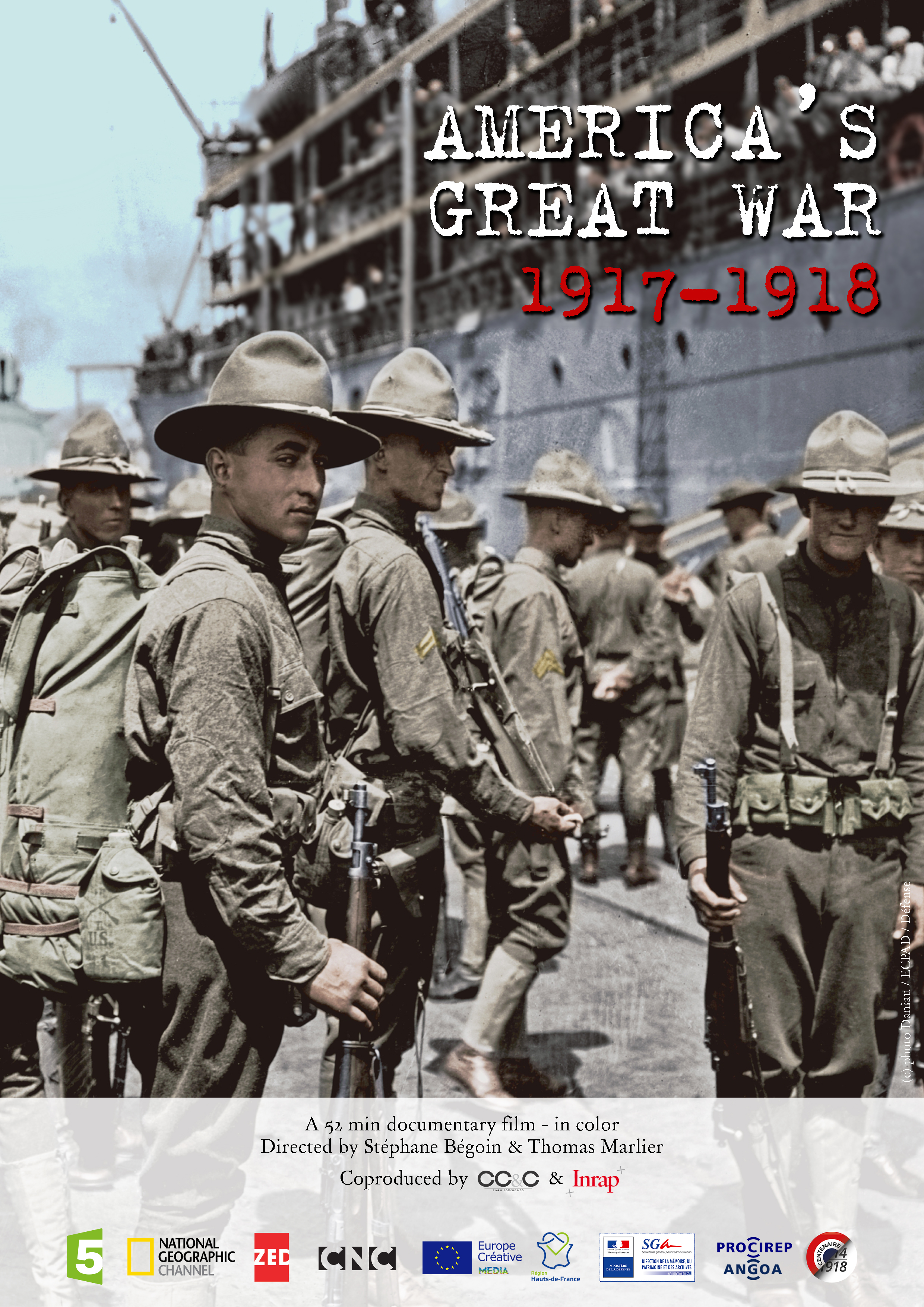 Les Américains dans la Grande Guerre 1917-1918