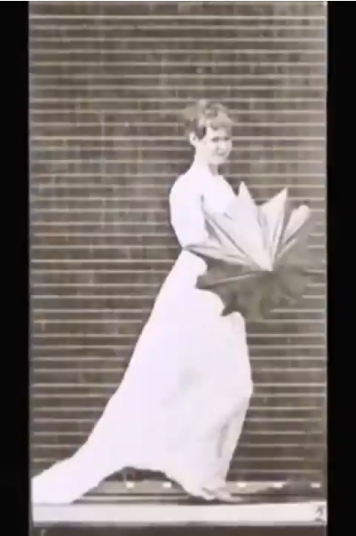 Woman Opening Umbrella
