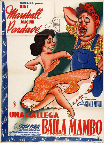 Una gallega baila mambo