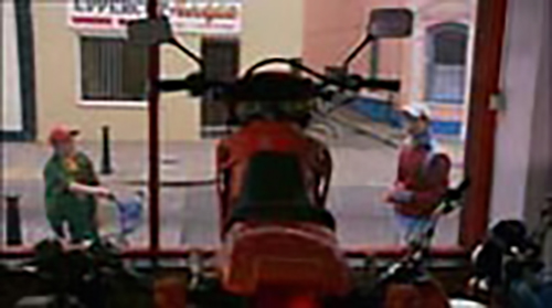 Binsy's Birthday Motorbike