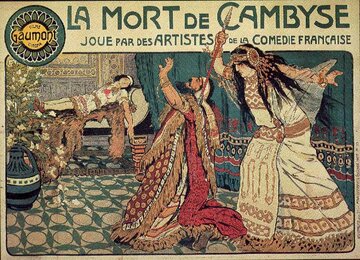 La mort de Cambyse